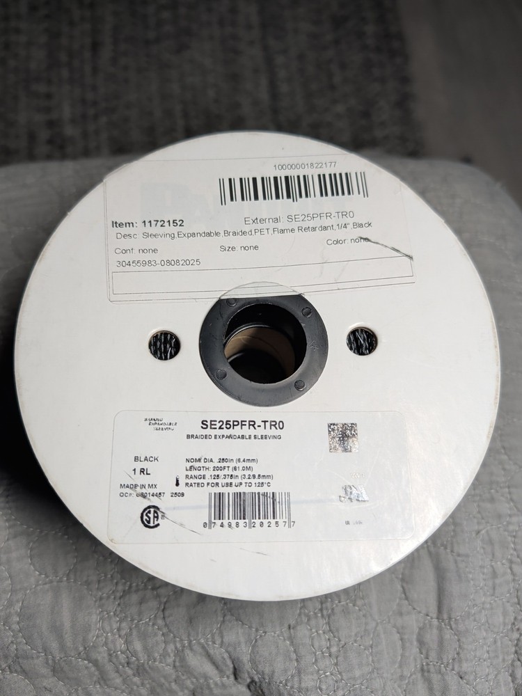 mesh Loom Sheathing PANDUIT SE25PFR-TR0