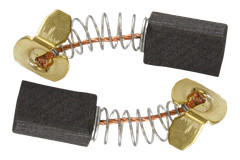 2x carbon brushes for Makita orbital sander 9035KB 5 x 8 x 12/13 mm