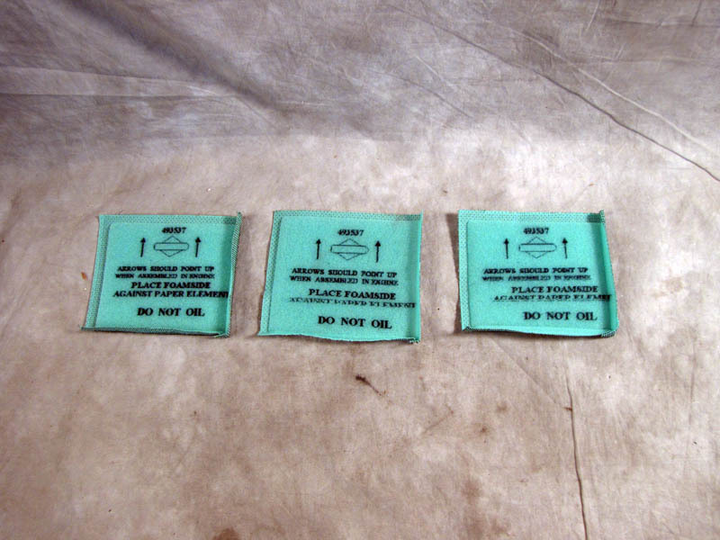 3pk Briggs & Stratton Pre-Filter 493537 NEW