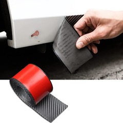 Universal Carbon Fiber Pattern Side Skirts Anti-Scratch.Rubber Anti-Scratch Side
