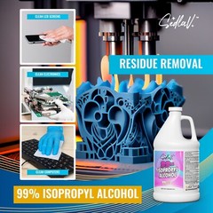 ISOPROPYL ALCOHOL 99% 2 GALLONS 100% PURE
