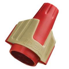 IDEAL Electrical 30-644J Twister PRO Wire Connector, Red/Tan, Jar/500