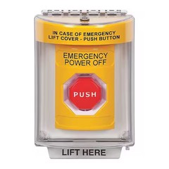Safety Technology International Ss2245po-En Emergency Power Off Push