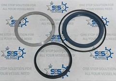 Forsheda V-Ring V-150 Shaft Seal & BA 145-175-15 Oil Seal Set | Made in Sweden