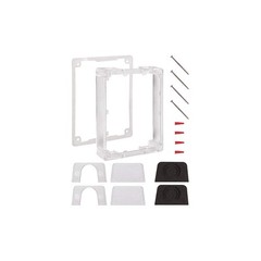 SAFETY TECHNOLOGY INTERNATIONAL STI-1331 Pull Station Guard Spacer,Polycarbonate