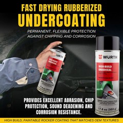 Wurth High Build Under Seal 17.5 Fl Oz Aerosol Undercoating