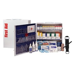FIRST AID ONLY 91340 First Aid Kit w/House,687pcs,16×15″,WHT 794KH5