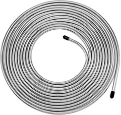 Brake Line Tubing Kit 1/4 Inch 25 Ft. Zinc Coated Steel – Flexible Fuel & Transm