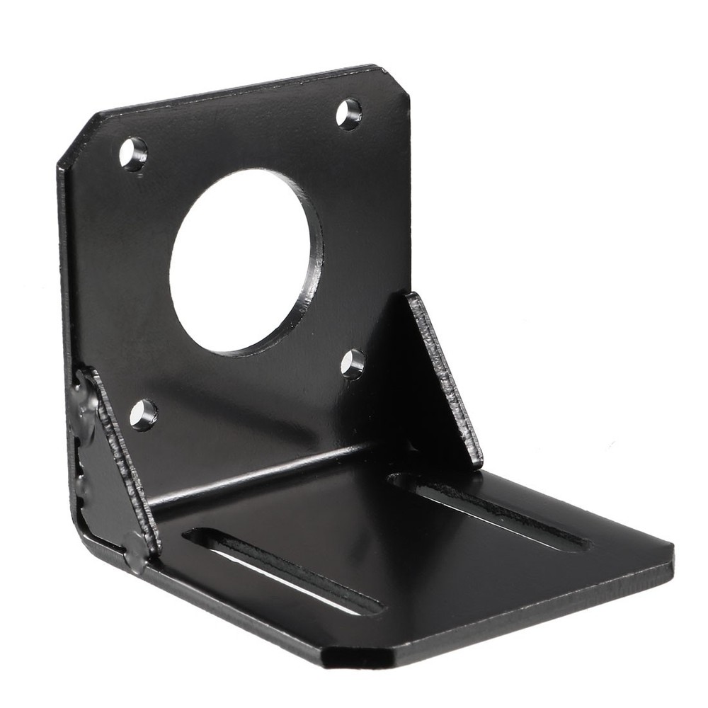 L-Shaped Mounting Bracket Alloy Steel for 42mm NEMA17 Stepper Motors