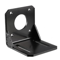 L-Shaped Mounting Bracket Alloy Steel for 42mm NEMA17 Stepper Motors