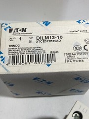 EATON DILM12-10 XTCE012B10AD CONTACTOR 5.5KW/400VDC NIB