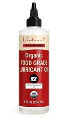Organic Food Grade Lubricant Oil – NSF H1, Non-GMO, Petroleum-Free – 8 Fl Oz for