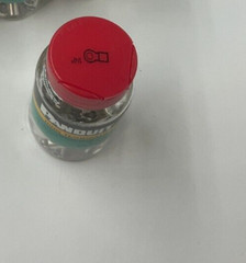 QTY 25 Panduit Ring Terminal P8-14R-Q Non-Insulated 1/4 Inch (M6)