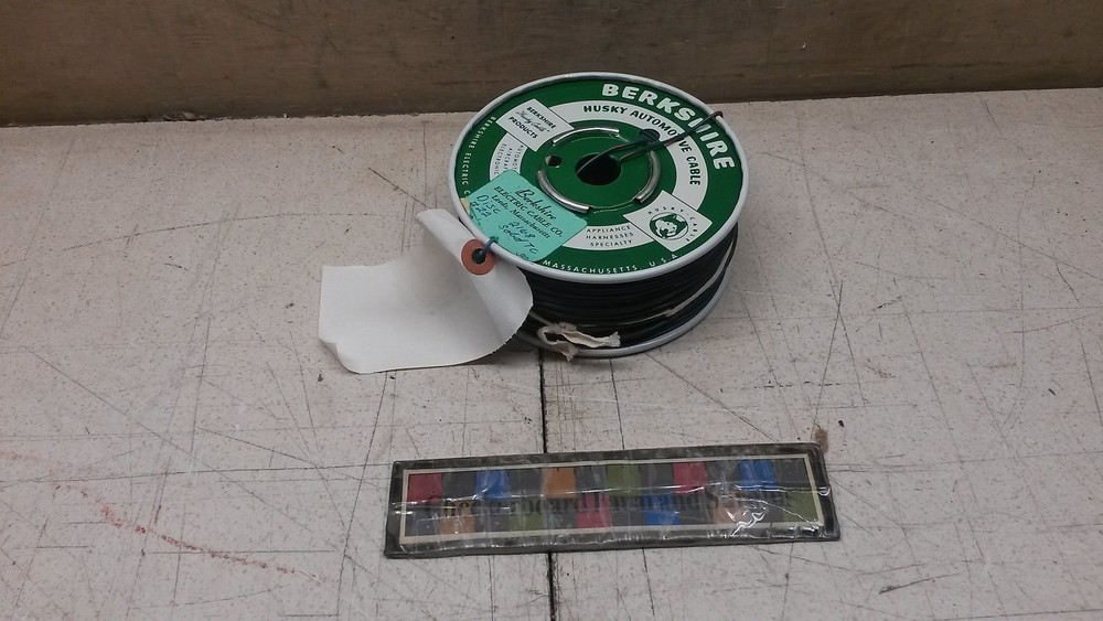 500′ Berkshire Electrical Wire 22-AWG Green Solid Copper MIL-W-76 MW-C22(1)U52