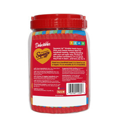 Squeeze Up Interactive Lickable Wet Cat Treats Variety Pack, 48 Count Jar