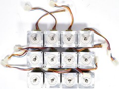 (Lot of 12) Sanyo Denki Stepping Motor 118SX167A