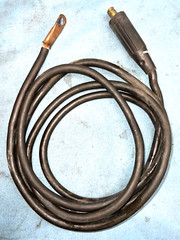 LENCO STICK ELECTRODE COPPER CABLE LC-40 1/0-2/0 1/2″ THICK 10′ LENGTH