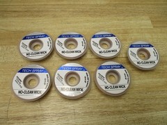 Tech Spray 1814-5F Desoldering Braid 18145F (Pack of 7)
