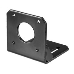 L-Shaped Mounting Bracket Alloy Steel for 42mm NEMA17 Stepper Motors