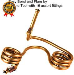 Upgraded Brake Line Tubing Kit 25 Ft. of 3/16 Copper Coated Flexible Tube Roll