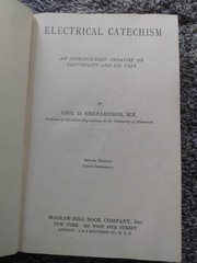 Electrical Catechism 1908 Second edition