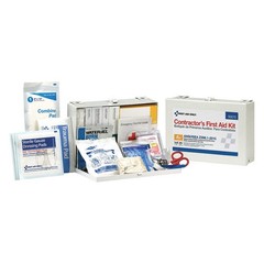 FIRST AID ONLY 90670 First Aid Kit w/House,180pcs,2.5×7″,WHT 48ZE37