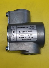 Aventics 534-005-300-0 Air Piloted Valve, 3 Port, 1 Position, Single Pilot