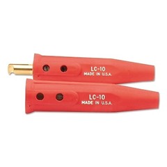 Lenco 5041 Cable Connector Oval-Point Screw 4 To 1/0 Red Cap