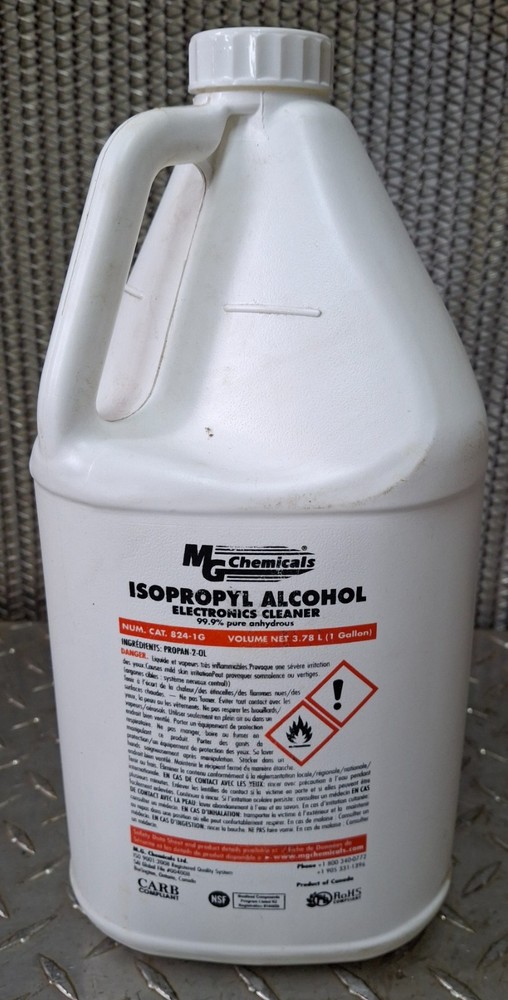 MG Chemicals 824-16 Isopropyl Alchohol Electronics Rubbering Cleaner 99.9%