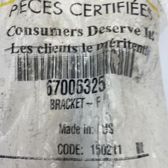 Whirlpool 67006325 Bracket Filter Base 1/2″ Plastic Water Filter Holder S44