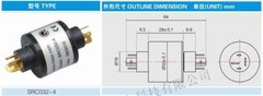 5Pcs/Lot SRC PIN CONNECTION SLIP RING SRC032-4 SRC0324
