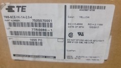 ( 1000ea) TE Connectivity TMS-SCE-1/4-2.0-4 YELLOW SHRINK EID 6.48mm RID 2.11mm