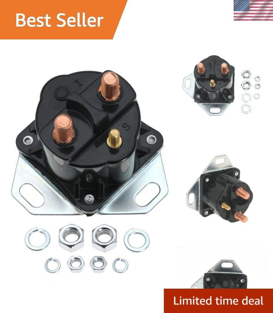YRANZO Starter Solenoid Relay Switch for Ford F-Series & More