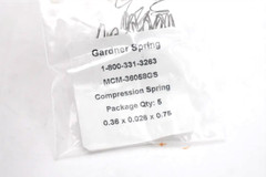 GARDNER SPRING 36058GS COMPRESSION SPRING 0.36″ OD (LOT OF 5)