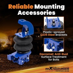 maXpeedingrods 5000 lbs Rear Air Suspension Bags Kit for Ford F-250 F-350 2011-2