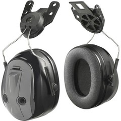 Peltor PTL Push to Listen Cap-Mount Earmuffs H7P3E-PTL 26 Decible Made in Sweden