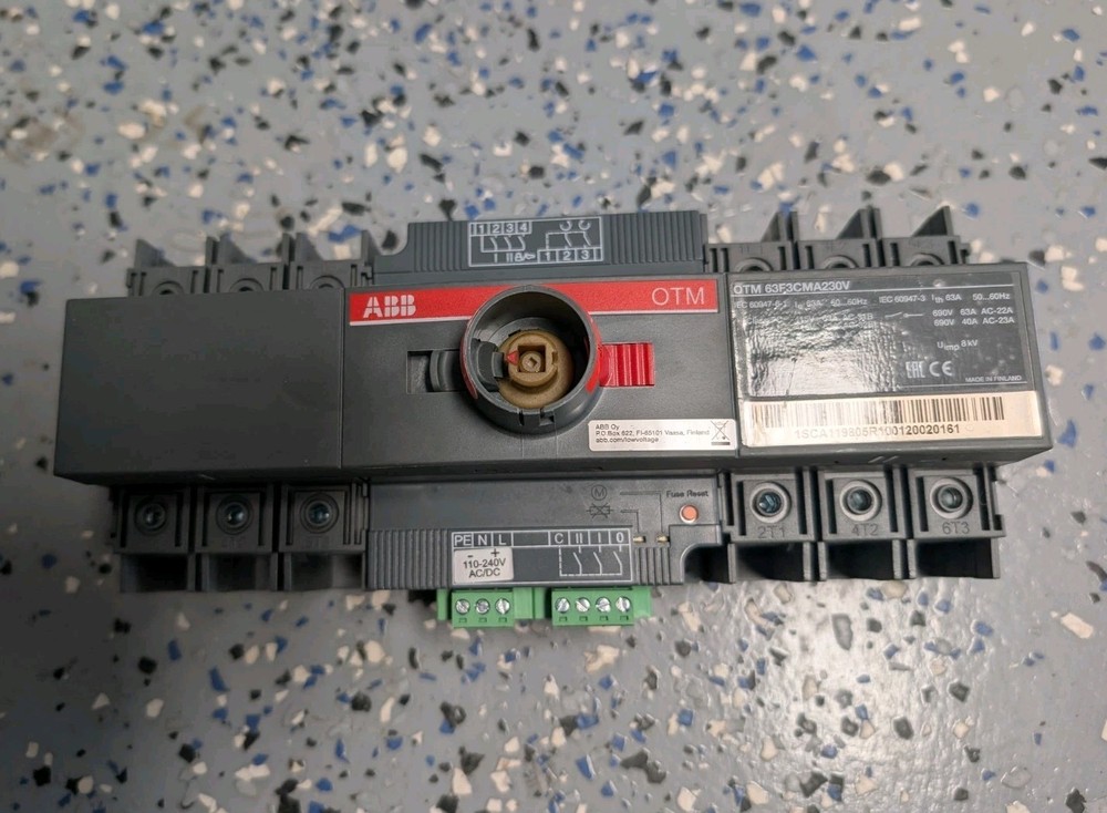 ABB OTM 63F3CMA230V Motorized Switch