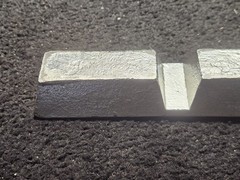 Aluminum Alloy Ingot ME251645 ATS-98S 7.25 Lbs 13.5″ L x 1.5″ H x 1.5″ W Silver