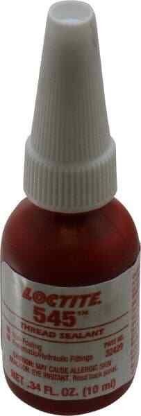 Loctite 303420 Threadlocker: Purple Liquid, 10 mL Bottle 300° F Max, Series 545