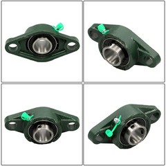 UCFL205-16 Pillow Block Flange Bearing 1″ Bore 2 Bolt Solid Base (6PCS)