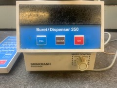 Brinkmann Buret/Dispenser 350, 240V, 15VA, 50/60Hz