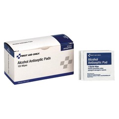 FIRST AID ONLY H305 Topical Antiseptic,Wipes,PK100 36LF43