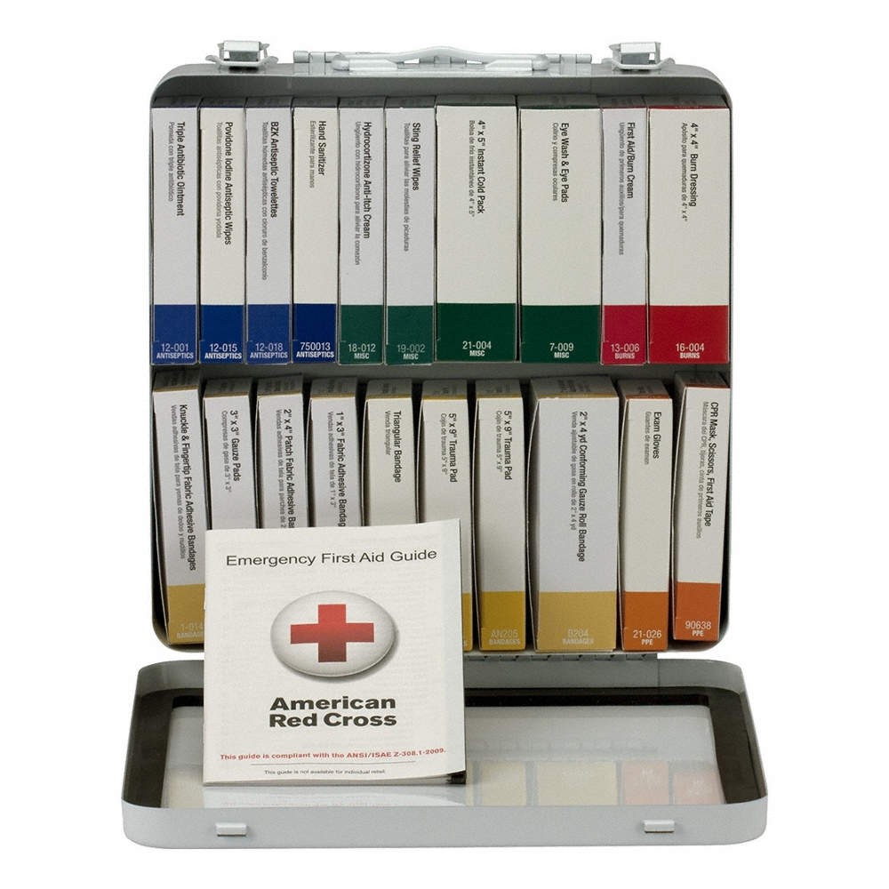 FIRST AID ONLY 91331 FirstAidKit w/House,130pcs,9.5×6.5″,WHT 794KG8