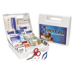 FIRST AID ONLY FAO-142/LAB First Aid Kit w/House,51pcs,2.5×8″,WHT 3PWN4