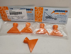 LOT OF 5 NEW IN BAG! LOC-LINE 2-1/2″ FLARE NOZZLES 51809