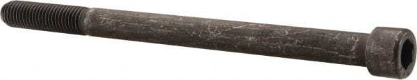 Hex Head Cap Screw: Oxide Alloy Steel, 1/2″ Hex, 5/8-11 x 9″ Partly Threaded