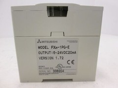 Mitsubishi, FX2N-1PG-E, Programmable Controller, 5-24VDC 20mA, Used