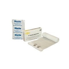 First Aid Only 5-004 Sterile Stretch Gauze Bandage 4 Inches x 4 Yards