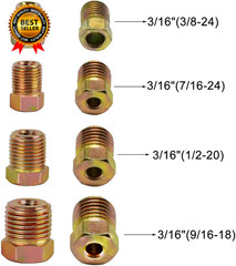 Upgraded Brake Line Tubing Kit 25 Ft. of 3/16 Copper Coated Flexible Tube Roll