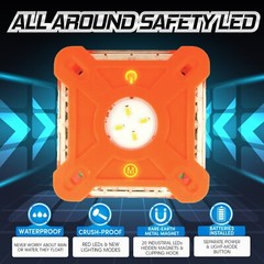 NEW MARCALA 3-Pack LED Road Flares w/ Batteries – 3 Bonuses Included!